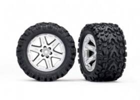 Tra6774r Traxxas Tires And Wheels Assembled Glued 2.8ft Rxt Satin