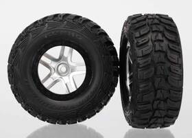 Traxxas Tra6874 Tires And Wheels Assembled Glued Sct Split-spoke