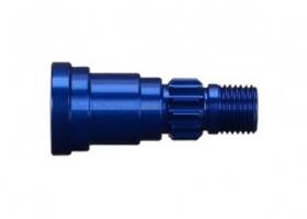 Tra7768 Traxxas Stub Axle Aluminum Blue-anodized 1 For Use O