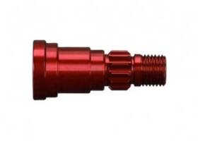 Tra7768r Traxxas Stub Axle Aluminum Red-anodized 1 For Use On