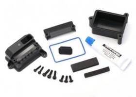Tra8924 Traxxas Box Receiver Sealed / Wire Cover/ Foam Pads/ Sil