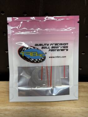 Trb Rc Trb-195010 M15x21mm Dia. Steel Shim Pack 10ea 0.1 0.2 0.3 0.5mm Width