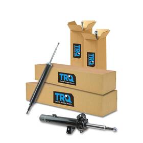 Trq Ska60939 Front And Rear Shock Strut Kit Absorber Assembly Compatible