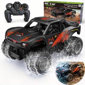 Ufulmn D858 Amphibious Remote Control Car Monster Truck - 4wd Waterproof 1 16 Large All T