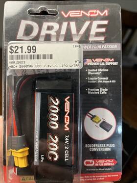 Vnr15023 Venom Drive 7.4v 2000mah Battery