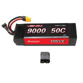 Vnr15189-ec5 Venom Drive 50c 4s 9000mah 14.8v Lipo Battery With Ec5 Plug