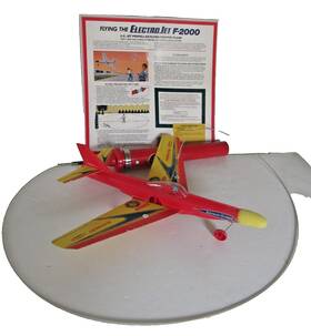 F-2000 Victor Stanzel Company Tethered Electro Jet