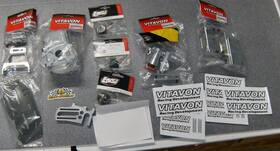 Dbxl039 Vitavon Team Losi Dbxl-e 1/5 Scale Buggy Parts Lot With Transmission Cnc Machined