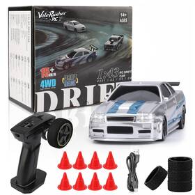 4304a Volerusher Rc 4wd Edition 1/43 Scale Mini Drift Car Toys For Age 8-14 Old Birthday Gif