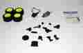 Xp-1016 Team Associated Rc18 Brushed Motor Servo Foam Tires Parts Lot