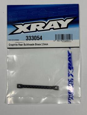Xra333054 Xray Graphite Rear Bulkheads Brace 2.5mm - 333054
