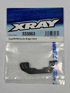 Xra333063 Xray Graphite Roll-center Bridge 4.0mm - 333063