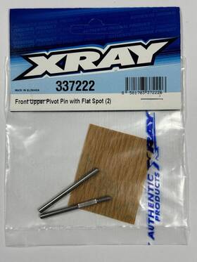 Xra337222 Xray Front Upper Pivot Pin With Flat Spot 2 - 337222