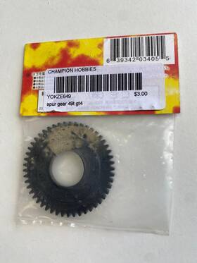 Yokze646 Yokomo Ze-469 Spur Gear 49t Gt4