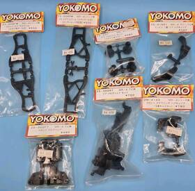 Zs-008rw Yokomo New Mr-4 Mr4 Rally Tc Bulkheads Arms Carriers Diff Joints Parts Lot