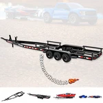 Traxxas TRA10350 Boat Trailer For Spartan / M41 Assembled With Hitch. Fixed Price $199.95.