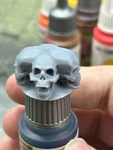 Skull Head Cap For Hobby Bottles Dropper Topper Speedpaint. Fixed Price $112.39.