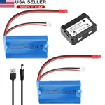 2X 7.4V 1500MAH Li-ion Battery Jst Plug For Mjx T10 FT007 Rc Car Boat Helicopter. Fixed Price $19.93.