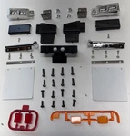 Tamiya Ford Aeromax Rear Bumper And Mount Tail Beam 1/14 Semi Lights 56309. Fixed Price $39.99.