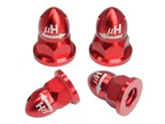 New Microheli Precision Cnc Al Cw/ccw Prop Nut Caps (r) (for Mh Adapter. Fixed Price $13.98.