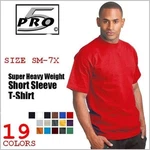 Pro 5 Super Heavyweight Short Sleeve T-shirt Free Shipping SM-7X. Fixed Price $19.50.
