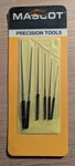 Mascot Precision Tools #H311 Set Of 6 Mini Reamers, Drill Gauge 42-73. Fixed Price $29.99.