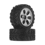 ##DIDC1045 Dromida Wheel/tire Assembled Mt 4.18 (2). Fixed Price $16.99.