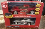 Vtg Nib Corvette Racing 2 Pack Radio Shack Controlled Rc Past & Present. Fixed Price $160.00.
