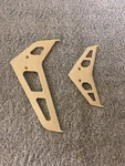 Blade Stabilizer/fin Set White B450 B330S B330X Used BLH1672. Fixed Price $5.25.