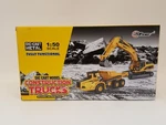 Top Race Die Cast Metal Construction Trucks Excavator Dump 2 Pack Nib. Fixed Price $44.96.