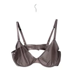 Cuup The Plunge Sheet Bra Brown Underwire Push 40D. Fixed Price $28.80.