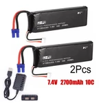 2X Hubsan Rc Drone Lipo Battery 7.4V 2700MAH H501S-14 For H501C Pro. Fixed Price $32.99.