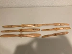 Jz Zinger Lot Of Wood Airplane Propellers 14 X 6-10(4) & 10(2) 8. Fixed Price $29.99.