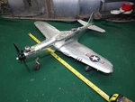 King Cobra P63 Fighter-bomber Toy Model Airplane Wen Mac Excellent Chrome. Fixed Price $279.99.