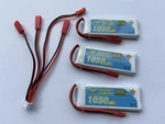3X Dromida Sync 251 Fpv Uav 1050MAH 3.7V 40C Lipo Battery W/chagre Wire DIDH1101. Fixed Price $17.99.