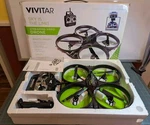 Vivitar Sky Is The Limit Streaming Video Drone Controlled Via App DRC-333-WM. Fixed Price $30.00.