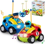 Prextex Cartoon Remote Control 2-PACK Police And Race Toddler Toys.... Fixed Price $42.63.