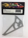 Xtreme Racing 13001S Silver Carbon-fiber Vertical Rotor Fin: Blade 400. Fixed Price $12.49.