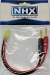 New Nhx Mini Tamiya Male Charger Cable With 4.0MM Banana Connector Adapter. Fixed Price $6.95.