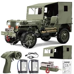 1/10 Rc Jeep Willys Off Road Crawler 4GHZ Remote Control Car Military Hobby. Fixed Price $121.98.