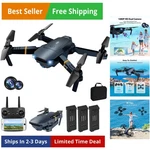 Drones With Camera For Adults, Foldable Rc Quadcopter, Helicopter Toys, 080P .... Fixed Price $46.05.