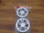 Traxxas Wheels, Ss (split Spoke) 3.8" (chrome) (2) New/ Old Stock TRA5172X Revo. Fixed Price $10.50.