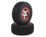 Traxxas Bfgoodrich KM2 Tire & Wheels (2) (rear) (chrome). Fixed Price $24.95.