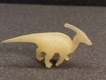 Vintage Glow The Dark Parasaurolophus Dinosaur Mini Figure Toy Chinasaur (b). Fixed Price $12.95.