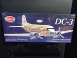 Guillows 804 DC-3 Civilian Airliner Balsa Flying Model KIT-NIB-35 1/2 Wing Span. Fixed Price $83.00.