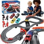 Slot Race Track Sets With 4 High-speed Racing Cars, 2 Control Method Hand-cr. Fixed Price $27.80.