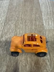 Hot Wheels - Mattel Vw Beetle Cox Low Bug Orange Malaysia 1983. Fixed Price $7.99.