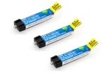 E-flite 150MAH 3.7V 45C Lipo Battery 3PCS EFLB1501S45 : Blade Nano Qx Fpv. Fixed Price $19.99.