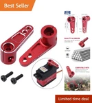 Aluminum 25T Servo Horn 2-PACK For Futaba/savox Strong Clamping Design. Fixed Price $15.99.