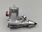 Irvine 15R F2A 2.5CC Rear Exhaust Glow Rc Airplane Racing Engine With Spinner. Fixed Price $675.00.